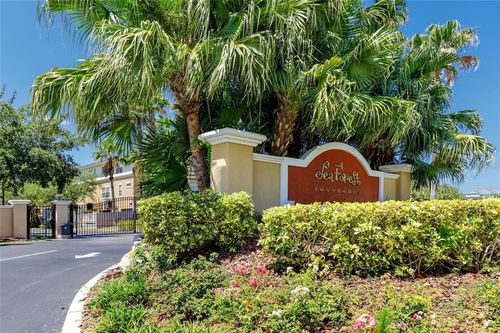 Entrance to Sea Forest Beach Club