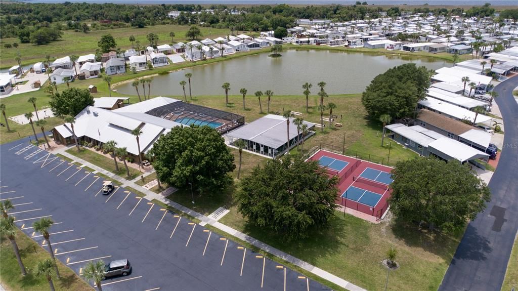 CLUBHOUSE  POOL TENNIS COURTS