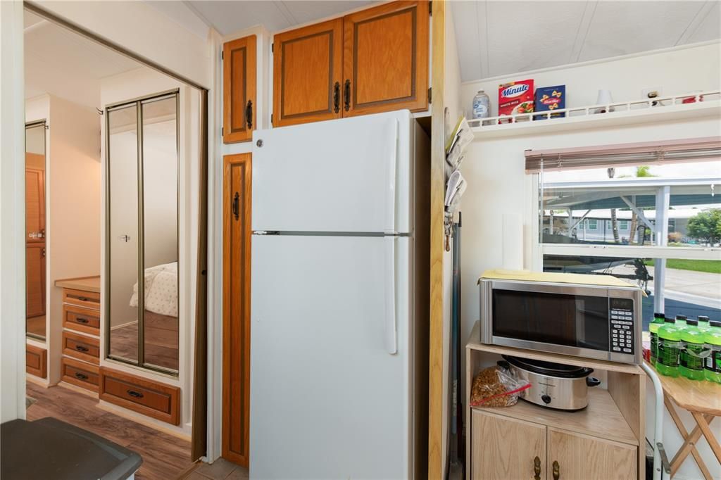 KITCHEN GOING INTO THE BEDROOM