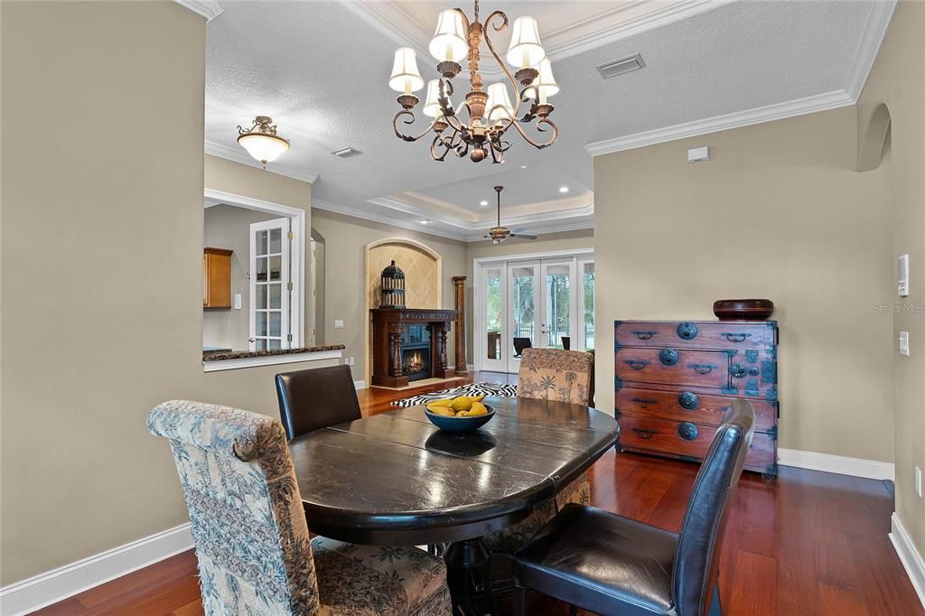 Dining View into Living Room