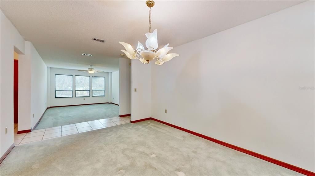 FORMAL DINING ROOM & LIVING ROOM VIEWS