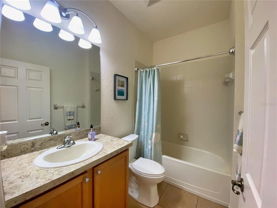 Shower/Tub Combo with Comfort Height Vanity