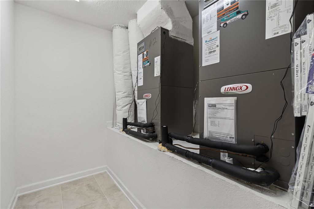 hvac room + storage