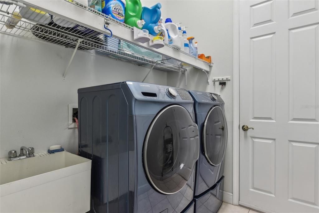 Laundry Room with Utility Sink