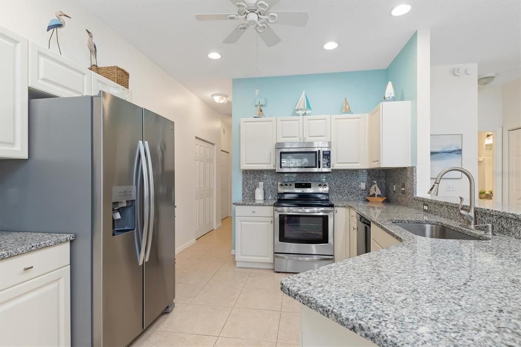 Dining Area - Kitchen to the right