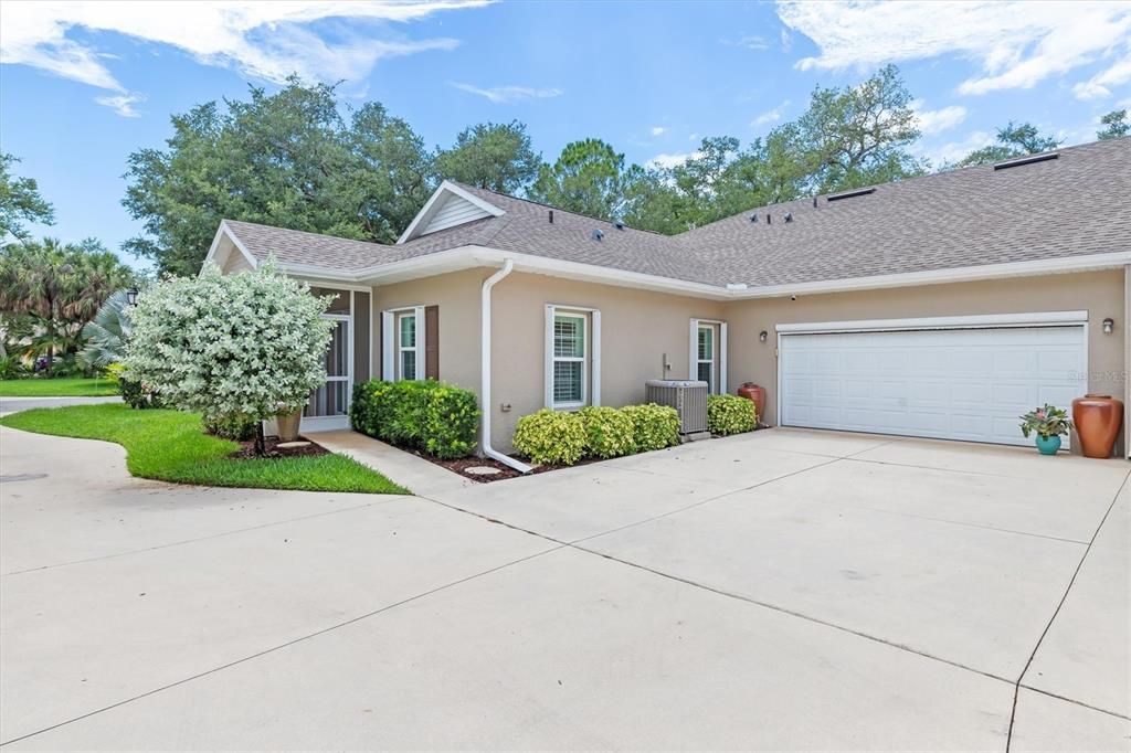 Front Entry and Attached Garage- Southeast Elevation