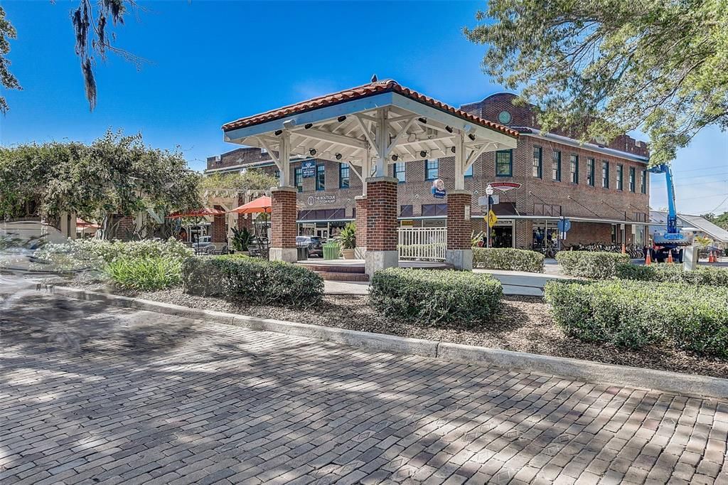 Historic train depot