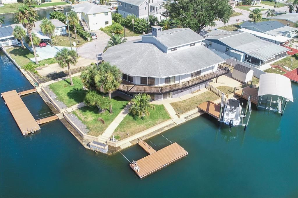 Boater's Dream Home with 231 Feet of  Waterfront.