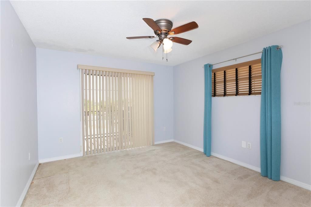 Bedroom 4, with Sliding Doors to Balcony