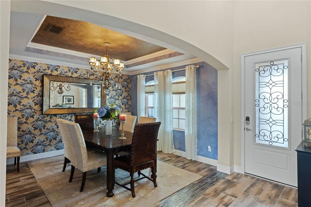 Foyer and Dining Room