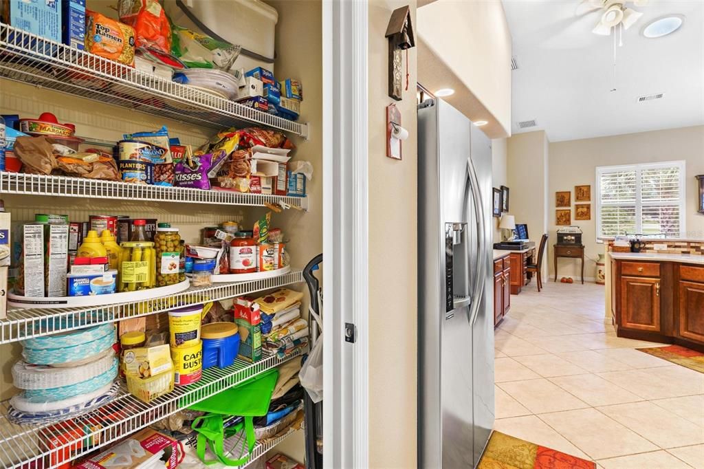 Kitchen with Large Pantry