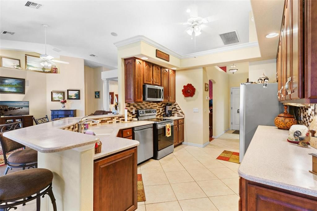 Kitchen with Plenty of Storage