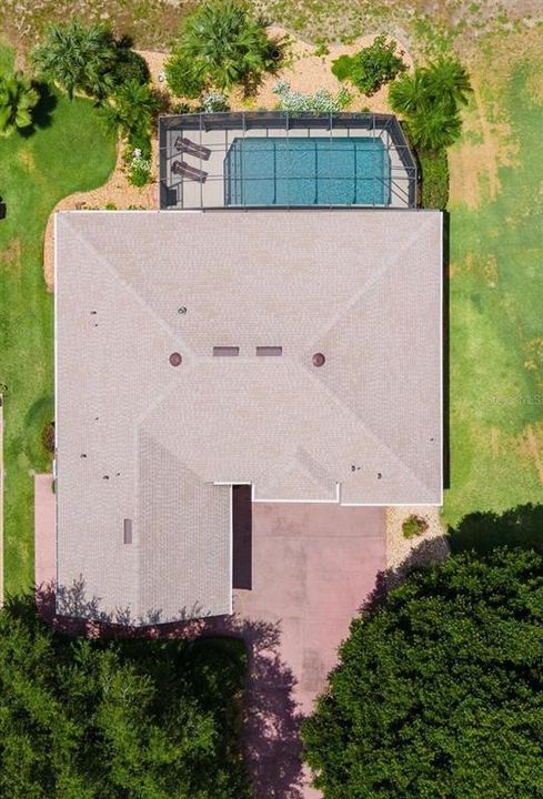 Aerial of Top View of Property