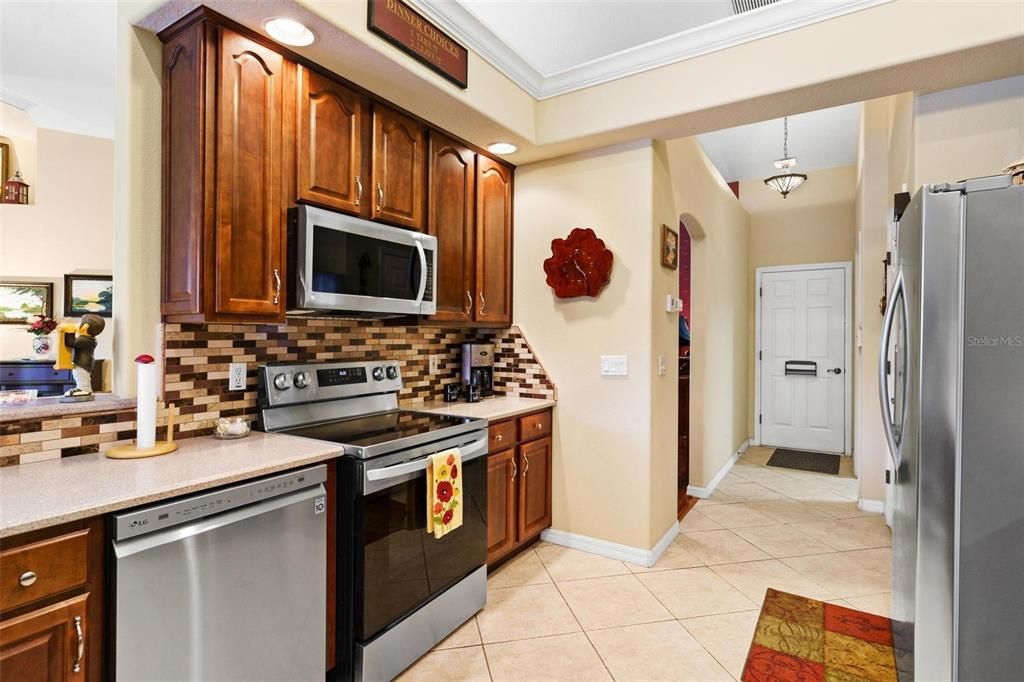 Kitchen with Stainless Steel Appliances