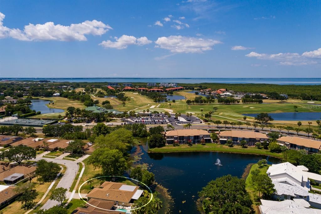 GOLF COURSE AND TAMPA BAY