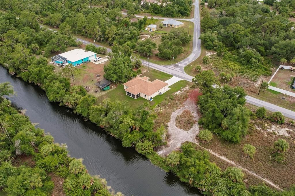 AERIAL OF WATERWAY