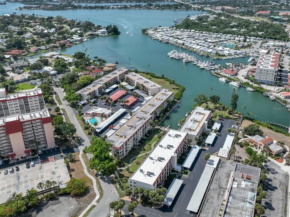 Aerial View of Building