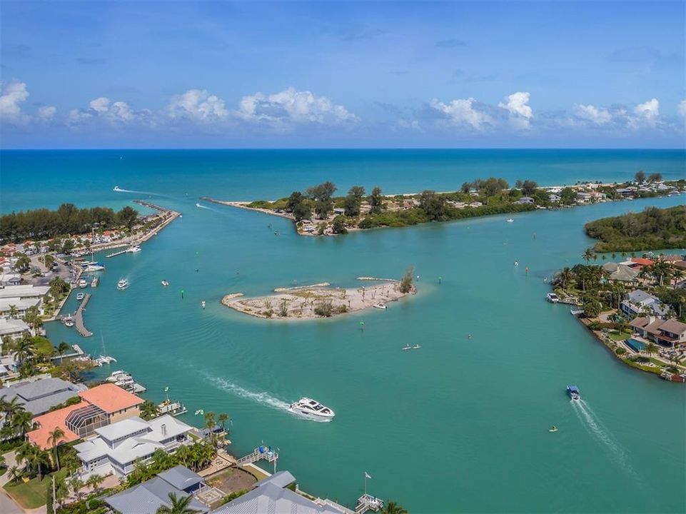 Intercoastal Waterway and Roberts Bay.