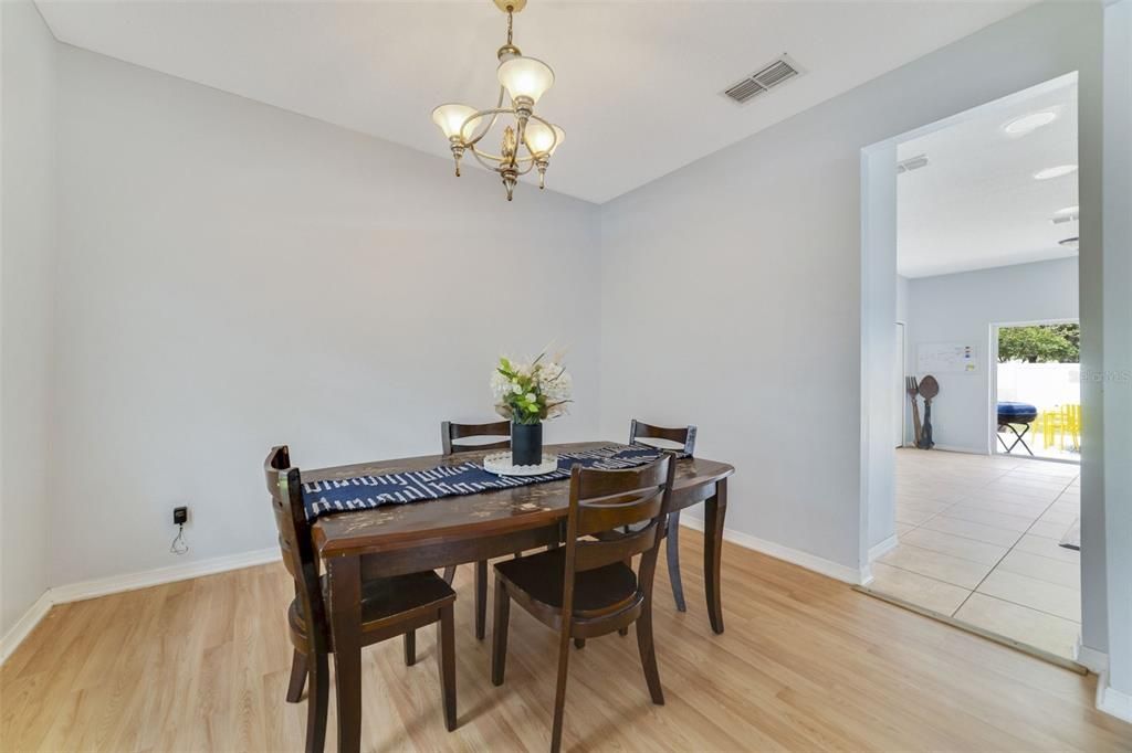 Formal dining room