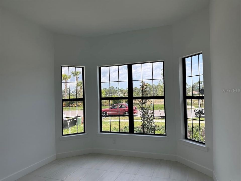 2nd bedroom located at front of home