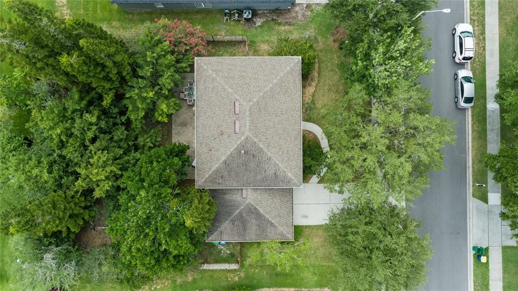 Ariel View of Top of House