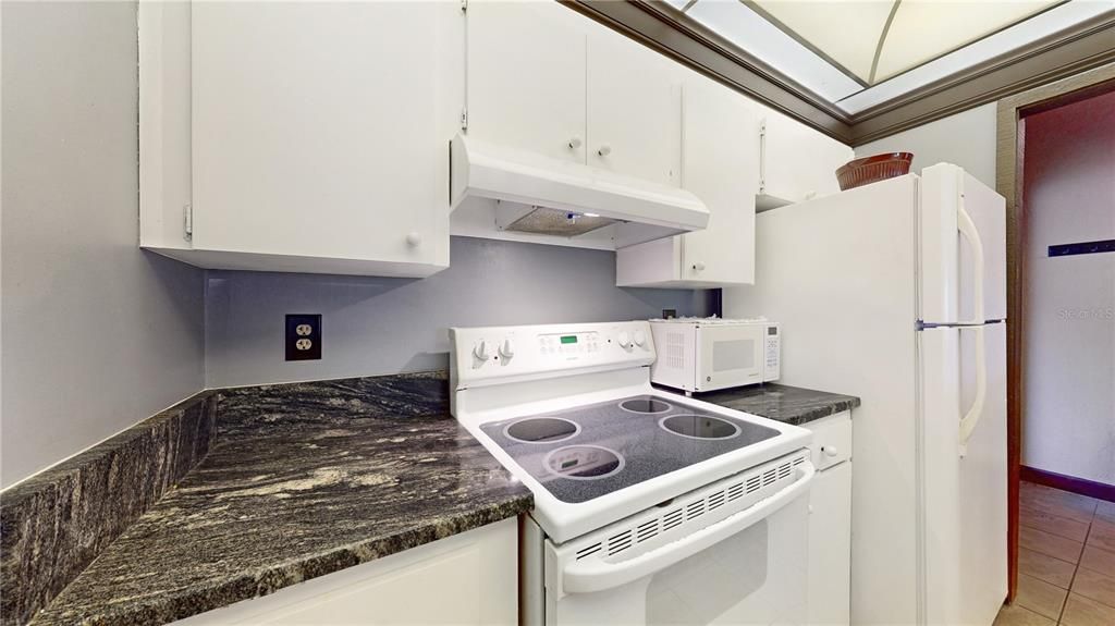 Bright white kitchen