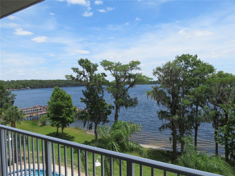 Lake View from Balcony