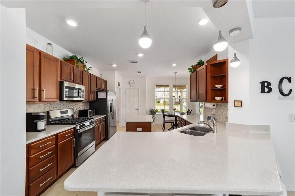 Kitchen from Living Room