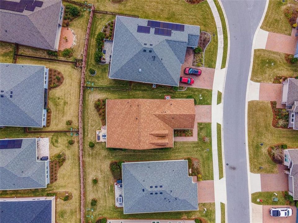 Aerial view over top of Home