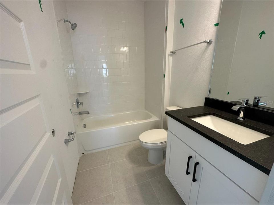 Secondary bathroom