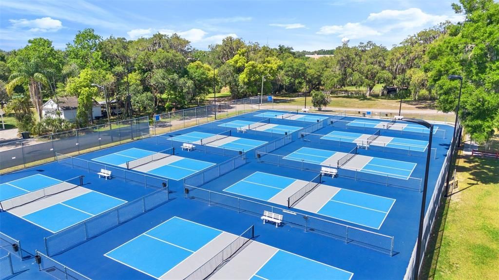 Nye Jordan Park Pickle Ball Courts