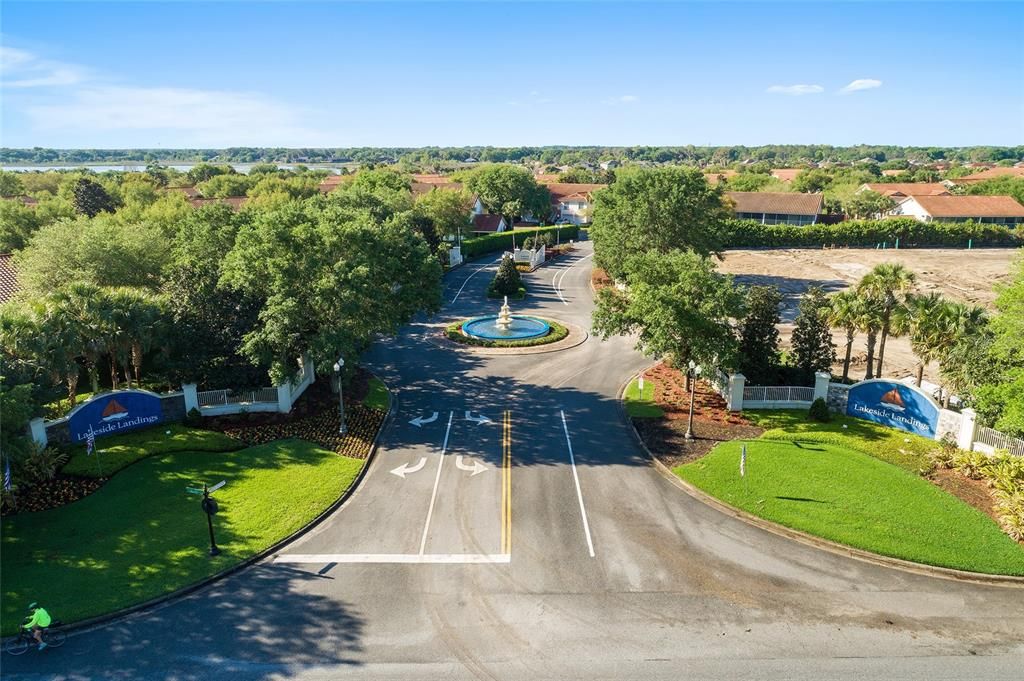 Lakeside Landing Main Entrance