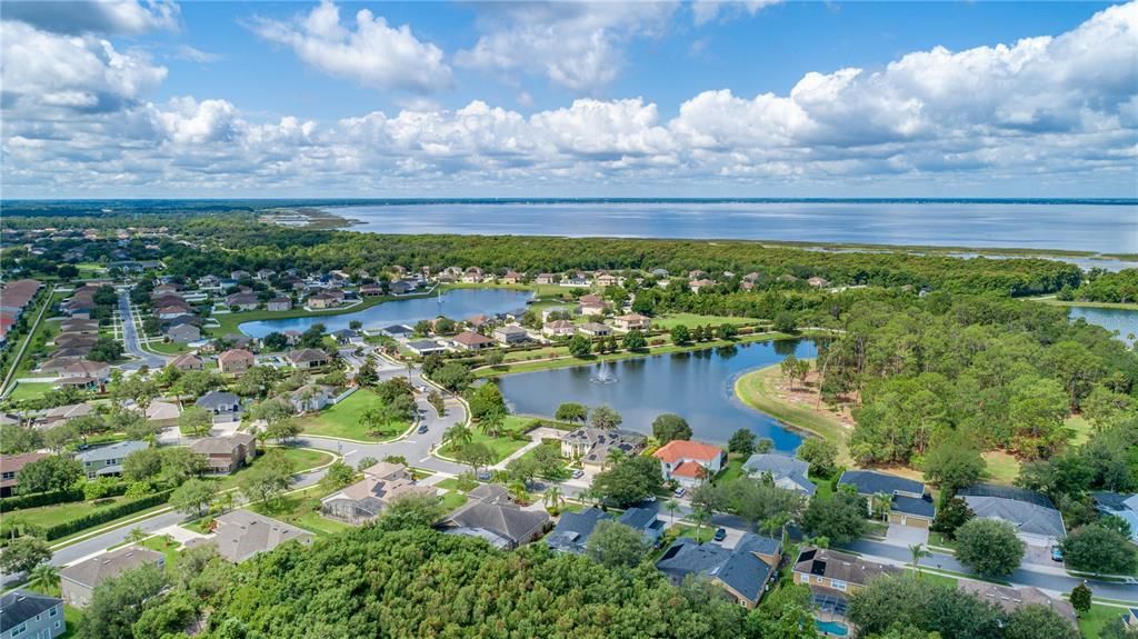 Aerial view of Community