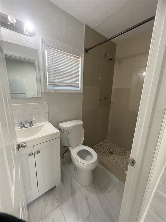 Unit D bathroom