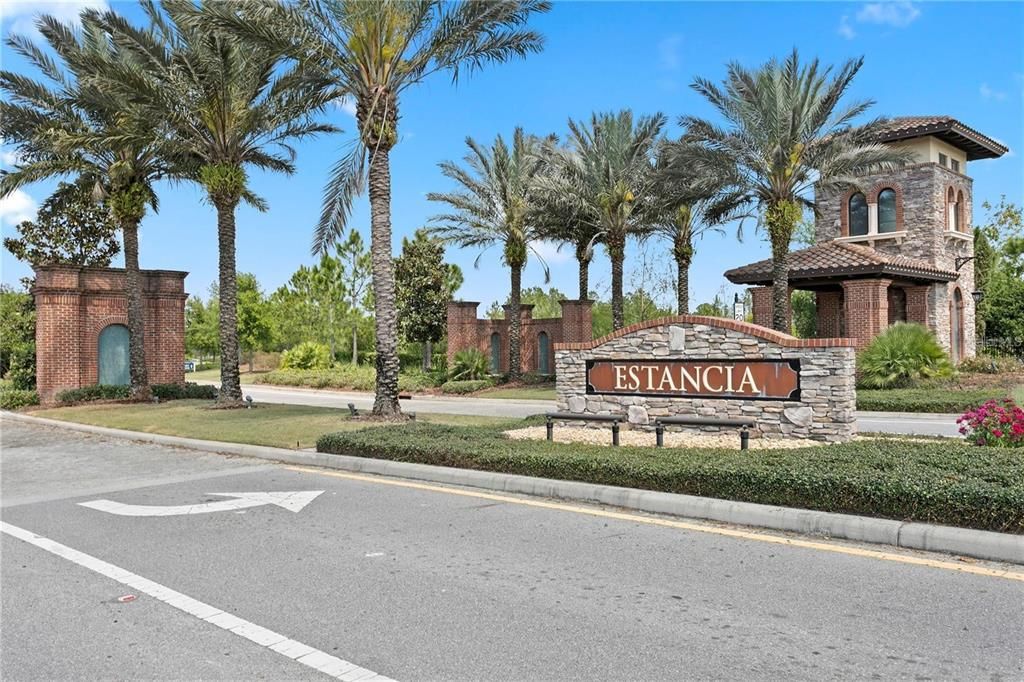 Estancia Entrance