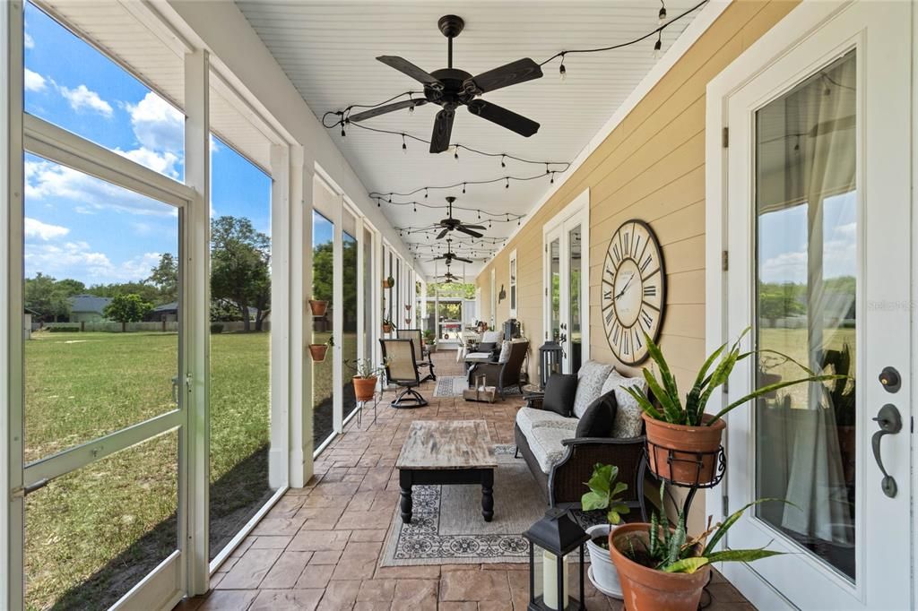 Screened Back Porch