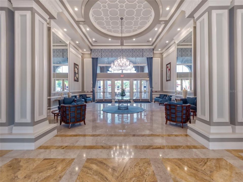 Clubhouse Grand Entry