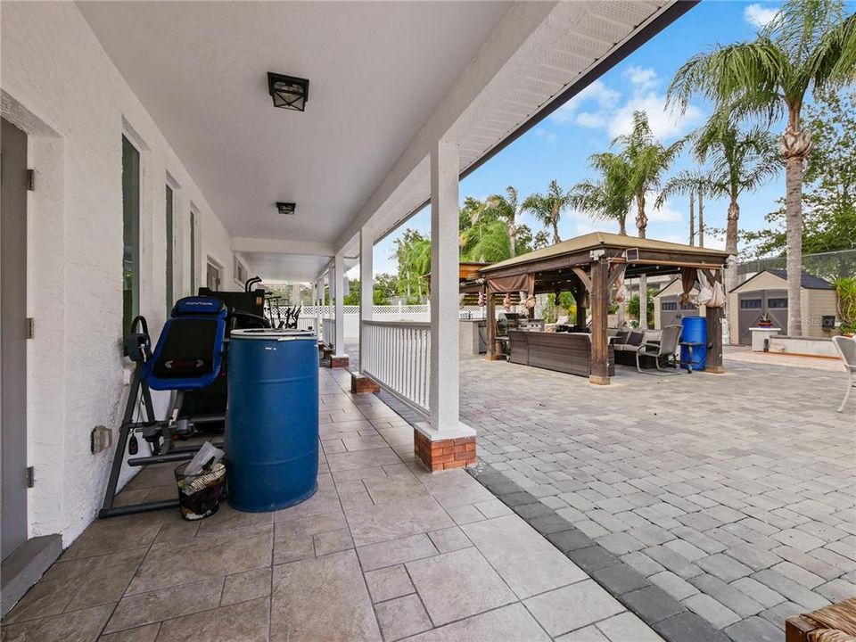 Patio View With Gazebo