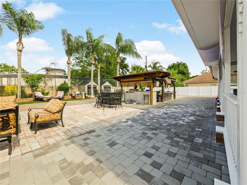 Patio View With Gazebo