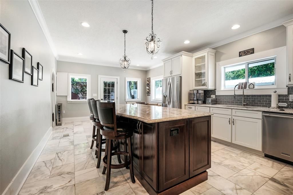 Renovated kitchen