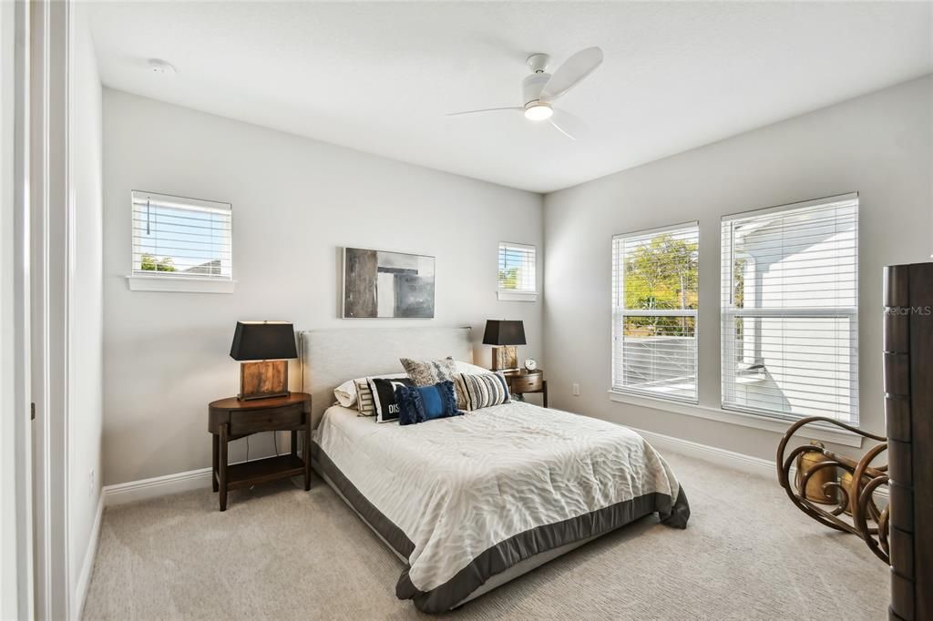 Spacious Secondary Bedroom #3 with Bath and Walk-in Closet