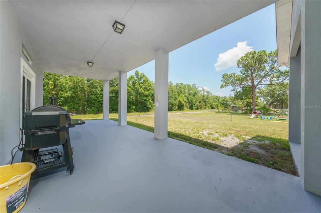 Covered Back patio