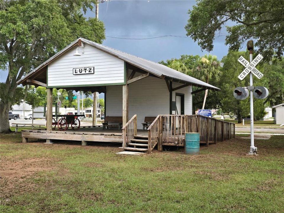 Lutz Historic train Station