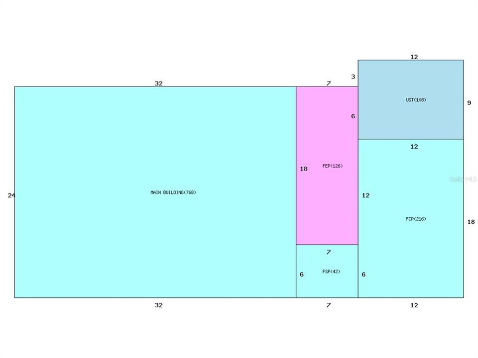 Floor plan from public records