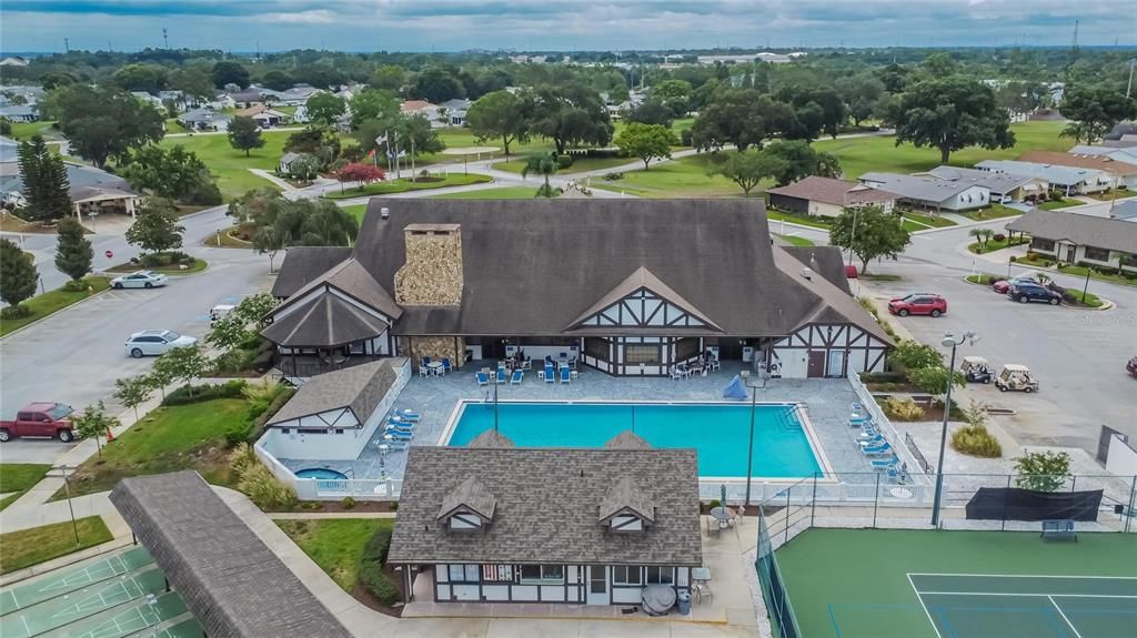 CLUBHOUSE AND COMMUNITY POOL