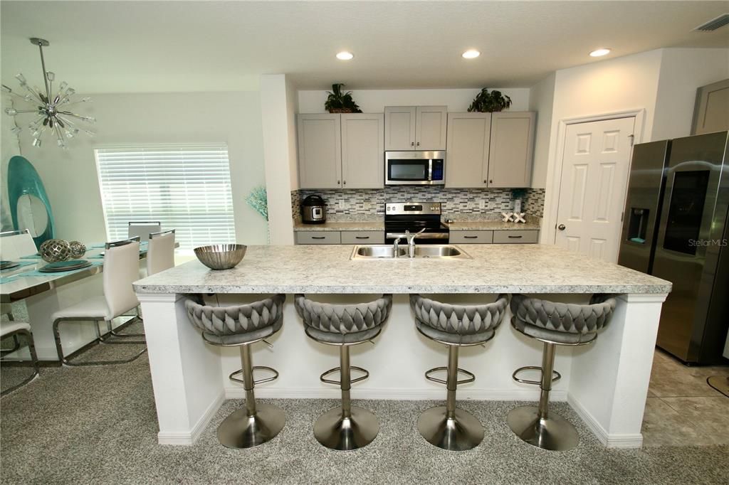 Kitchen and Dining Area