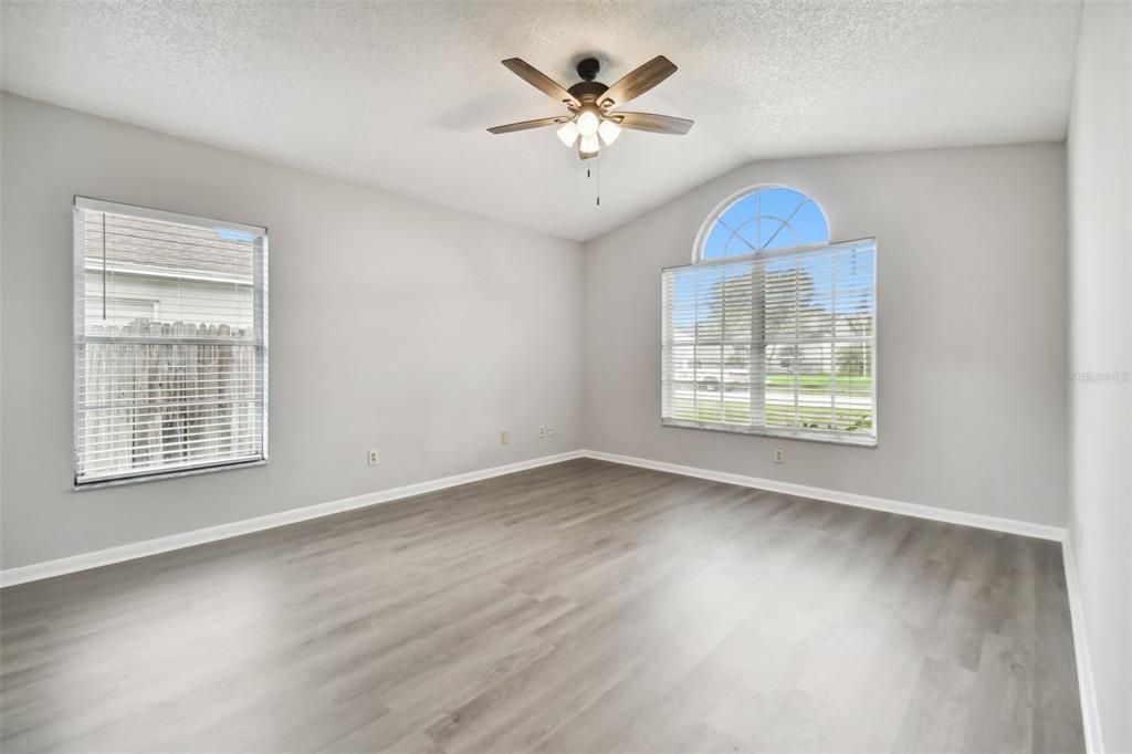 Primary Bedroom Suite with ensuite bath and walk in closet