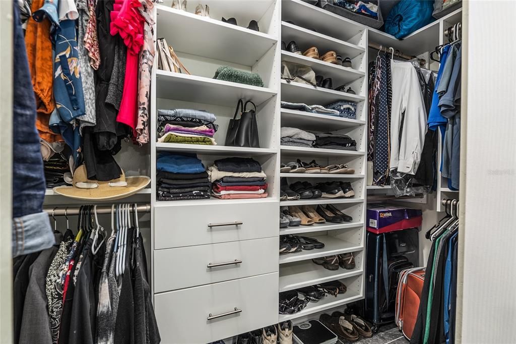 Owners closet