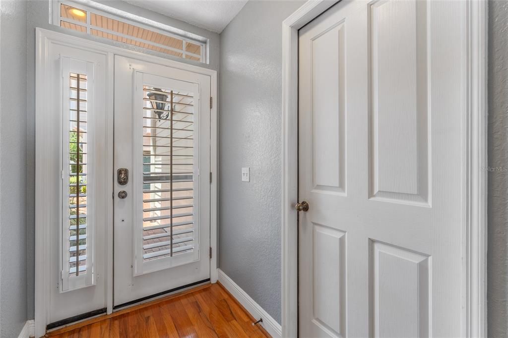 Front door entryway