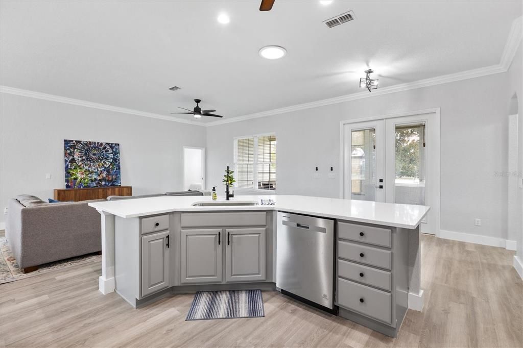 Natural Skylight in Kitchen